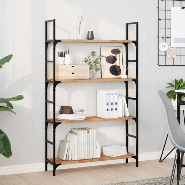 ARDEBO.de - Schweberegale 3 Stk. 100x20x2 cm Massivholz Akazie Ölbehandelt