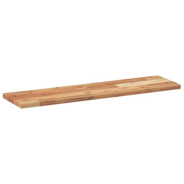Schweberegale 3 Stk. 100x20x2 cm Massivholz Akazie Ölbehandelt