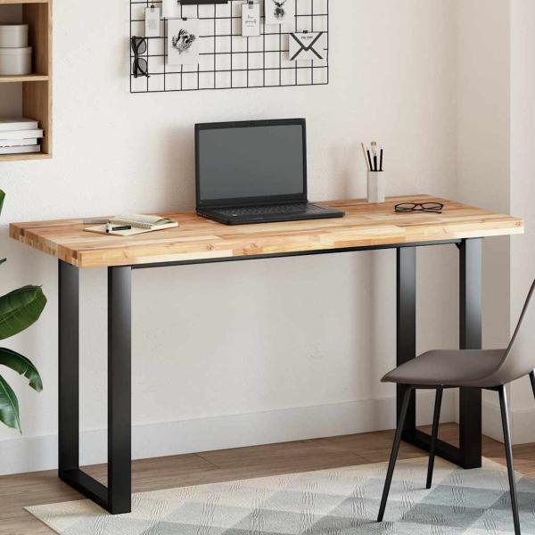 ARDEBO.de - Tischplatte Rechteckig 140x60x4 cm Massivholz Akazie