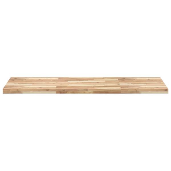 Tischplatte Rechteckig 140x60x4 cm Massivholz Akazie