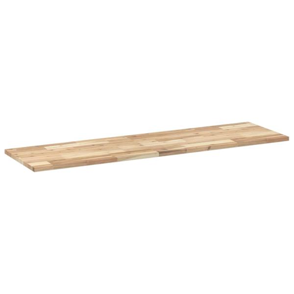 Tischplatte 120x40x2 cm Rechteckig Massivholz Akazie