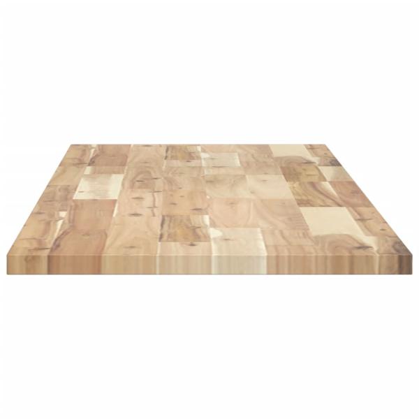 Tischplatte 120x40x2 cm Rechteckig Massivholz Akazie