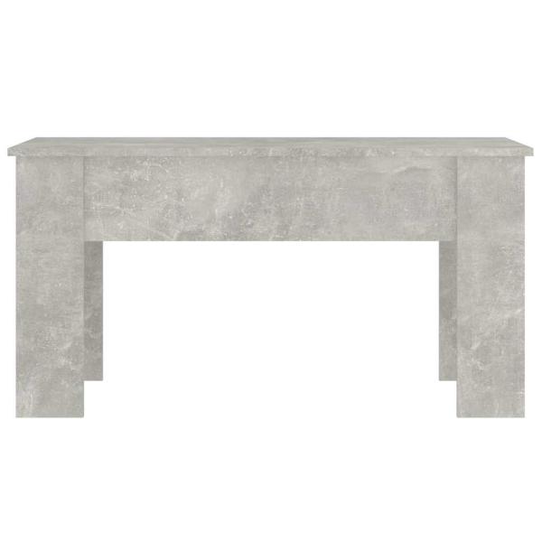 Couchtisch Betongrau 101x49x52 cm Holzwerkstoff