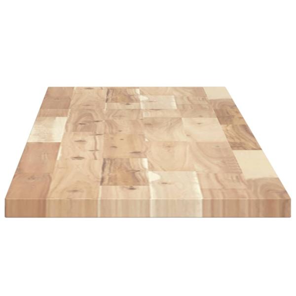 Tischplatte 140x30x2 cm Rechteckig Massivholz Akazie