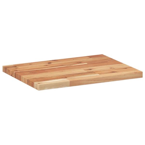 Tischplatte Rechteckig 60x30x2 cm Massivholz Akazie