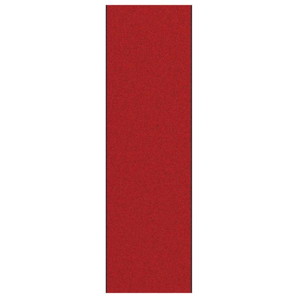 Fußmatte Rot und Schwarz 120 x 400 cm Polyamid und PVC