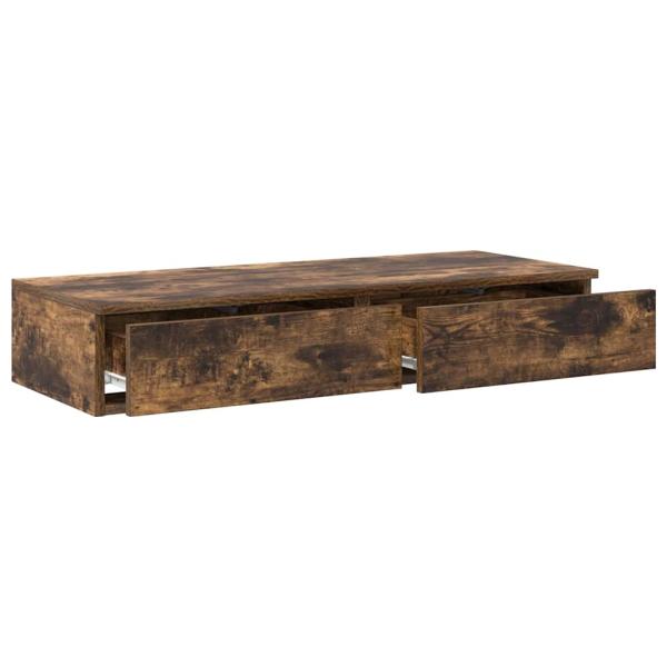 Bettschubladen Geräucherte Eiche 90 x 36,5 x 16,5 cm