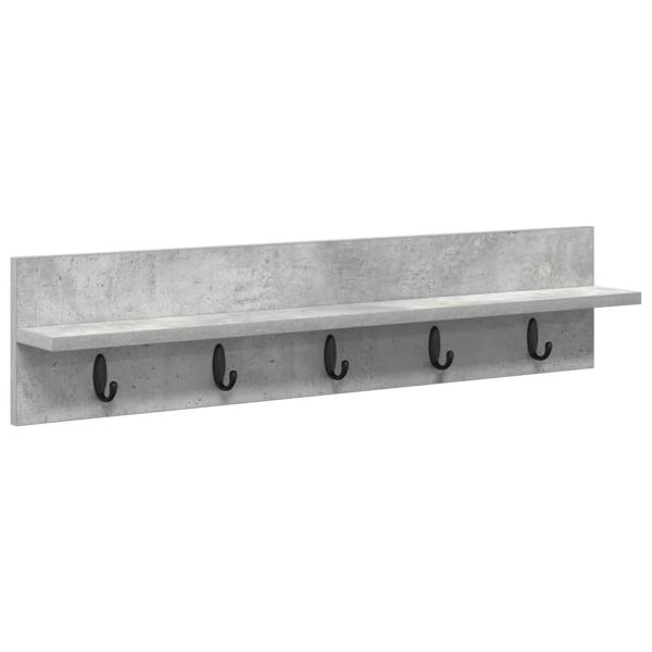 Wandmontierter nachttisch Wandhalterung Beton Grau