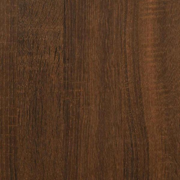 Couchtisch-Set Braun Eichen-Optik 100x48x40 cm Holzwerkstoff