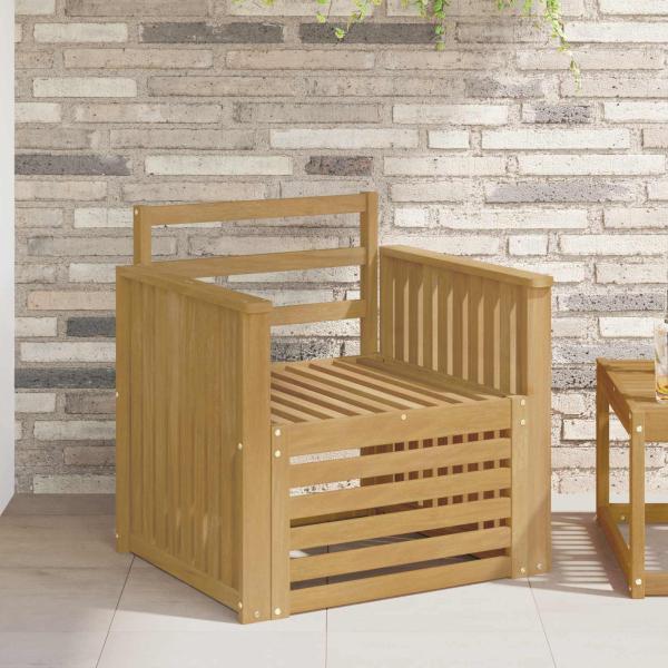 ARDEBO.de - Outdoor-Sofagarnitur Massivholz Akazie Weiß