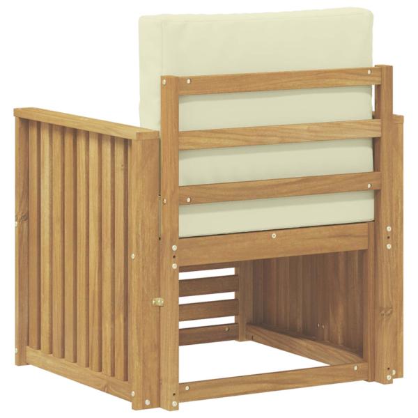 Outdoor-Sofagarnitur Polyester Weiß