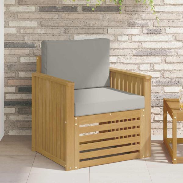 ARDEBO.de - Outdoor-Sofagarnitur Polyester Weiß