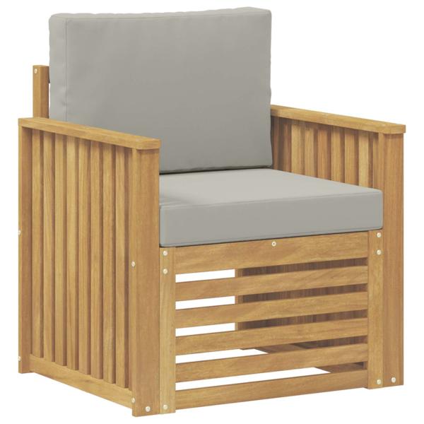 Outdoor-Sofagarnitur Polyester Weiß