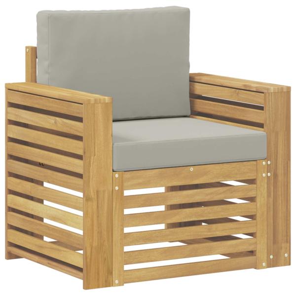 Outdoor-Sofagarnitur Polyester Weiß