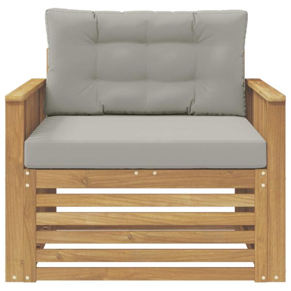 Outdoor-Sofa Polyester Weiß