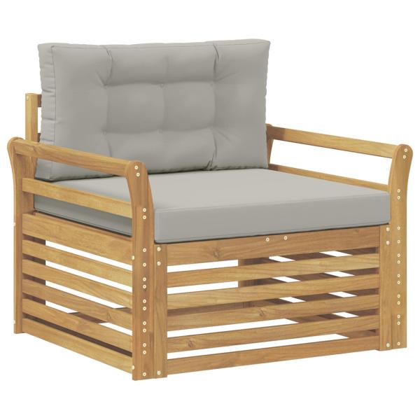 Outdoor-Sofa Polyester Weiß