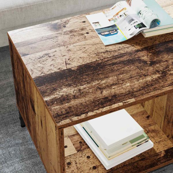 Couchtisch Altholz 90 x 49 x 46 cm Holzwerkstoff