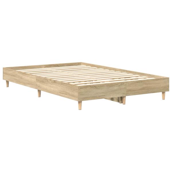 Bettrahmen Sonoma 137 x 190 cm Holzwerkstoff
