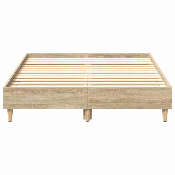Bettrahmen Sonoma 137 x 190 cm Holzwerkstoff