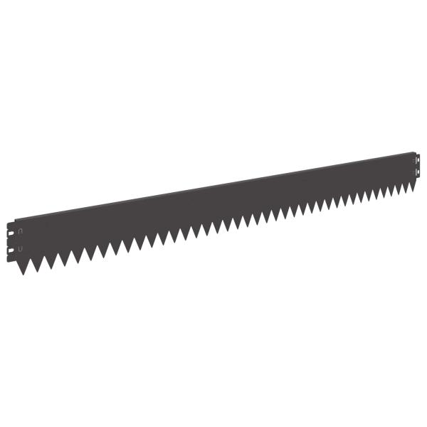 Rasenkante 20 stk. 103 x 10 cm Stahl Schwarz