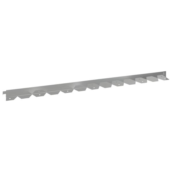 Raseneinfassung 30 Stk. 102 x 4 x 4 cm Stahl Silber