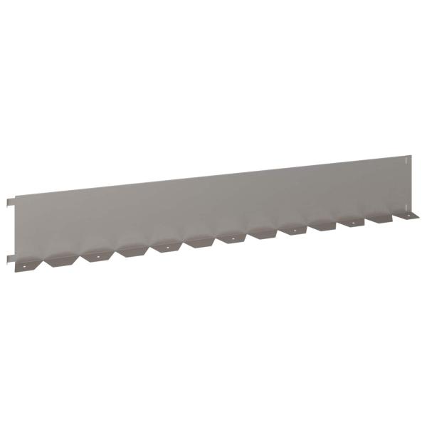 Raseneinfassung 30 stk. 102 x 15 x 4 cm Stahl Rostig