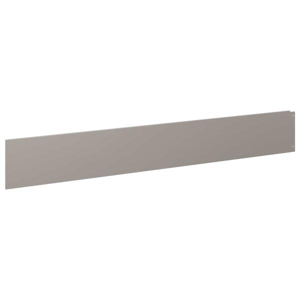 Rasenkante 30 stk. 100 x 15 cm Stahl Rostoptik