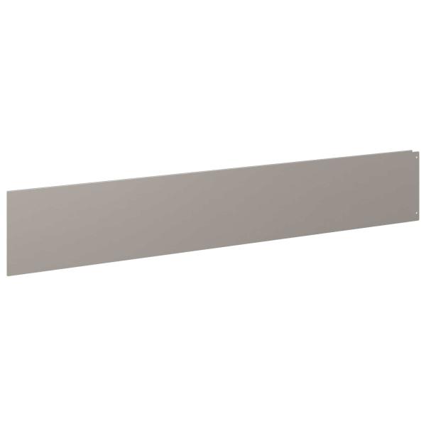Rasenkante 30 stk. 100 x 18 cm Stahl Rostoptik
