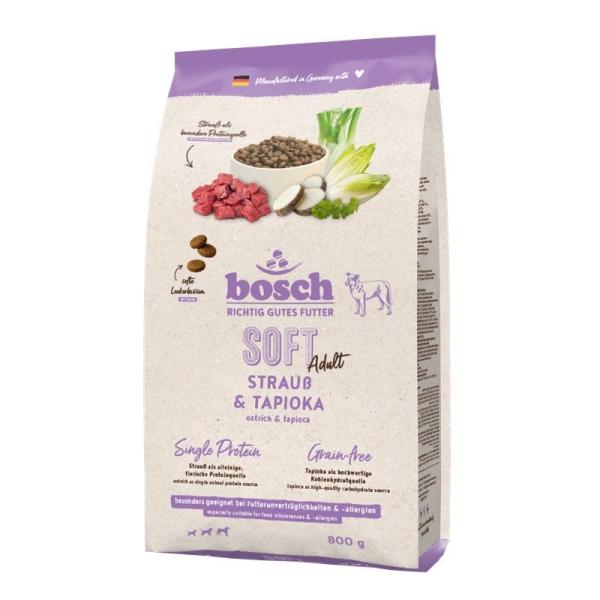 ARDEBO.de Bosch Soft Adult Strauß & Tapioka 800g