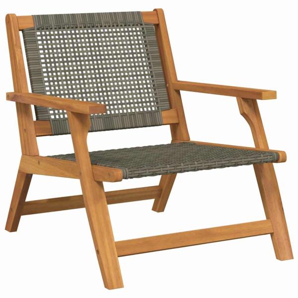 gartenmöbel 2 pcs Grau 67 x 78 x 73 cm Massivholz Akazie