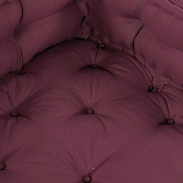Pallet Sofa Kissen 3 Stk. Stoff Kastanienbraun 120 x 80 x 38 cm