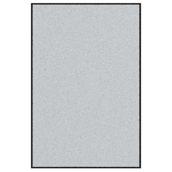 Fußmatte Grau und Schwarz 120 x 180 cm 100% Polyamid