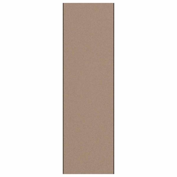 Fußmatte Beige und Schwarz 120 x 400 cm 100% Polyamid