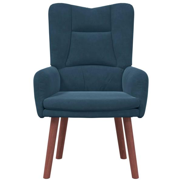 Sessel Blau 63 x 67 x 94 cm Samt