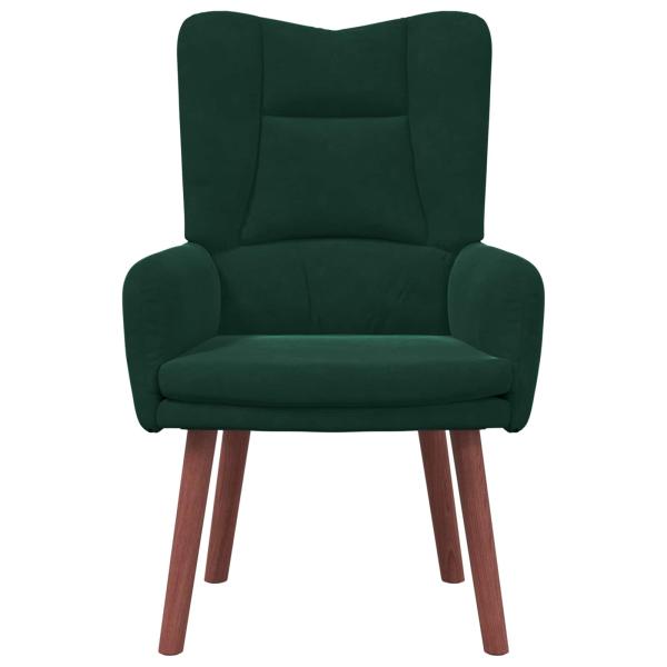 Sessel Dunkelgrün 63 x 67 x 94 cm Samt
