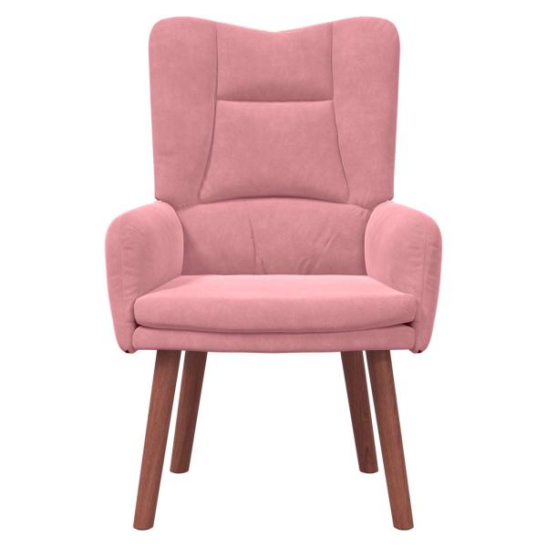 Sessel Rosa 63 x 67 x 94 cm Samt