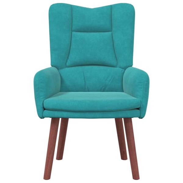 Sessel Türkis 63 x 67 x 94 cm Samt