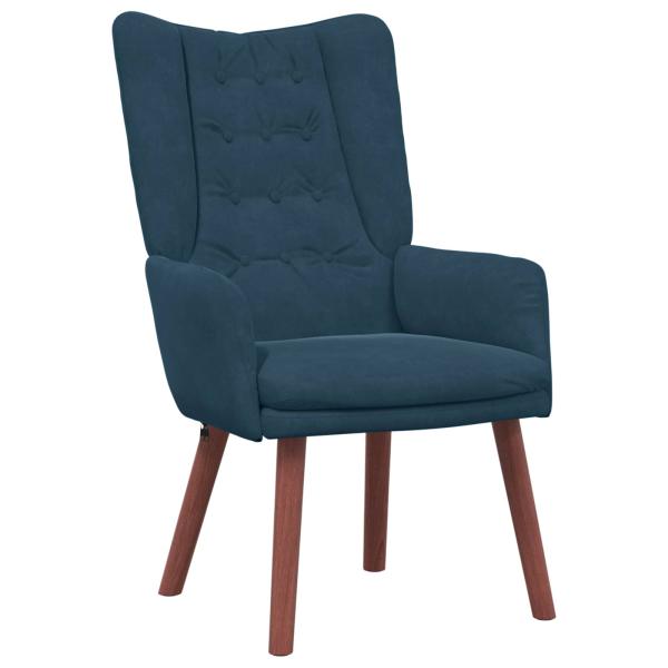 Sessel Blau 63 x 67 x 94 cm Samt