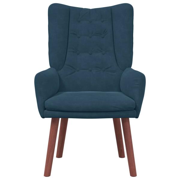 Sessel Blau 63 x 67 x 94 cm Samt