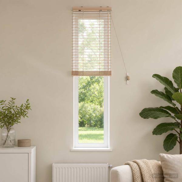 ARDEBO.de - Venezianische Jalousie Eichenoptik 45 x 160 cm 35 mm