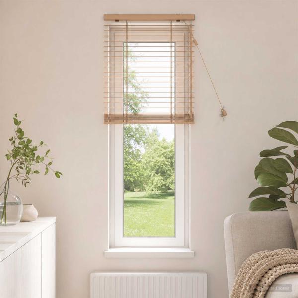 ARDEBO.de - Venezianische Jalousie Eichenoptik 55 x 160 cm 35 mm