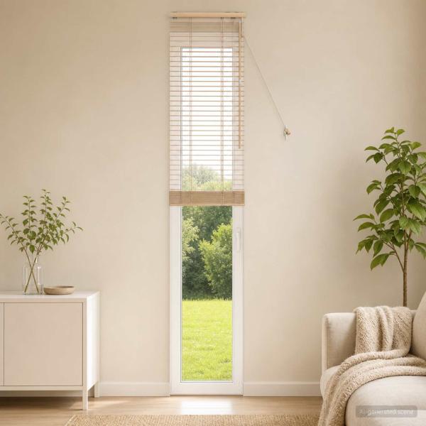 ARDEBO.de - Venezianische Jalousie Eichenoptik 40 x 250 cm 35 mm