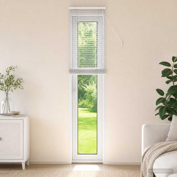 ARDEBO.de - Venezianische Jalousie Weiß 40 x 250 cm 35 mm
