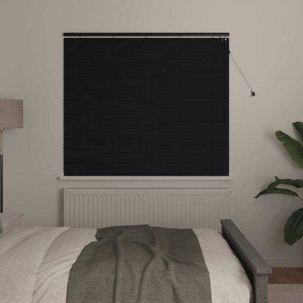 ARDEBO.de - Venezianische Jalousie Schwarz 95 x 220 cm 35 mm