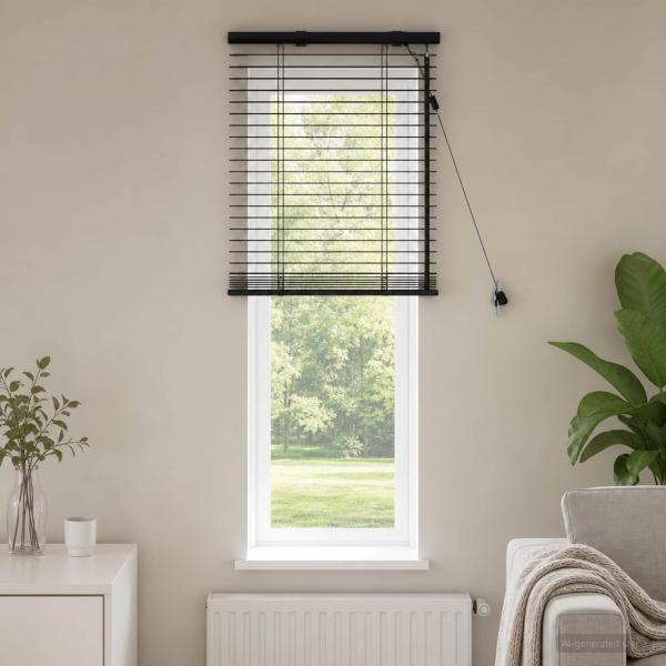 ARDEBO.de - Venezianische Jalousie Dunkelbraun 60 x 130 cm 35 mm