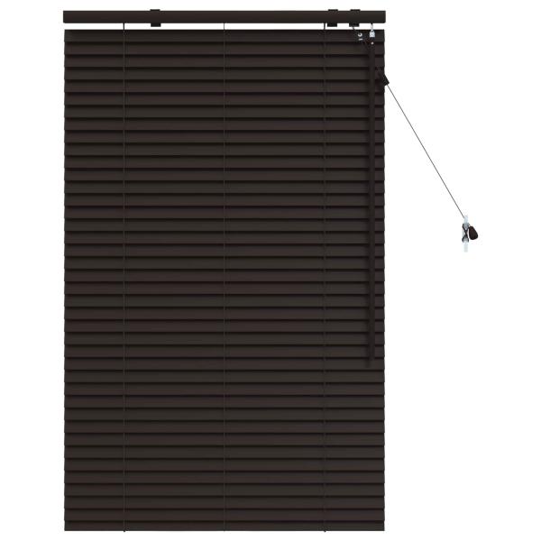 Venezianische Jalousie Dunkelbraun 80 x 130 cm 35 mm