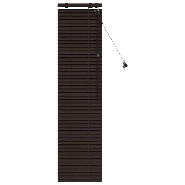 Venezianische Jalousie Dunkelbraun 40 x 160 cm 35 mm