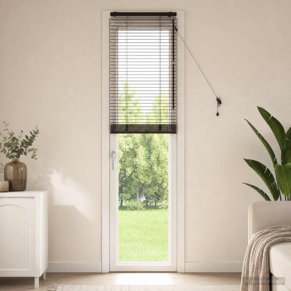 ARDEBO.de - Venezianische Jalousie Dunkelbraun 40 x 250 cm 35 mm