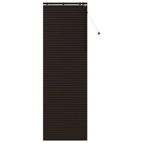 Venezianische Jalousie Dunkelbraun 80 x 250 cm 35 mm