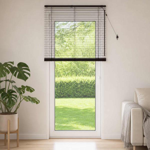 ARDEBO.de - Venezianische Jalousie Dunkelbraun 105 x 250 cm 35 mm